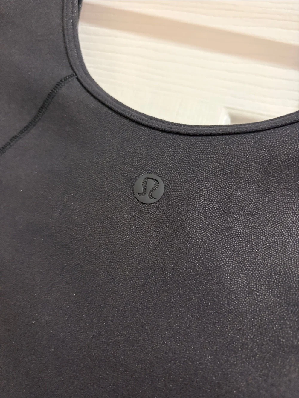 268. Lululemon Align Long Sleeve Shirt *Shine Radiate Foil Print Black size 10